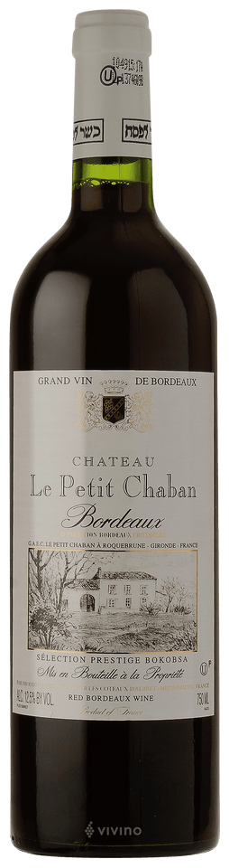 Chateau Le Petit Chaban 750 Ml